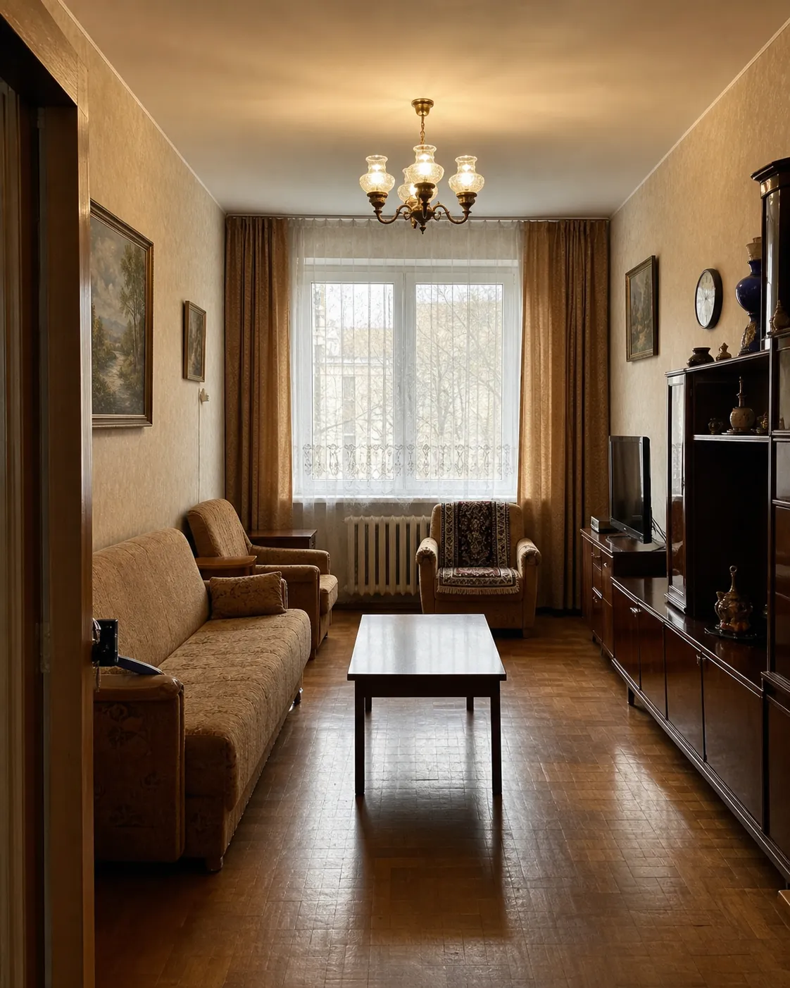 200 m² Villa Interior in Podgorica — Before