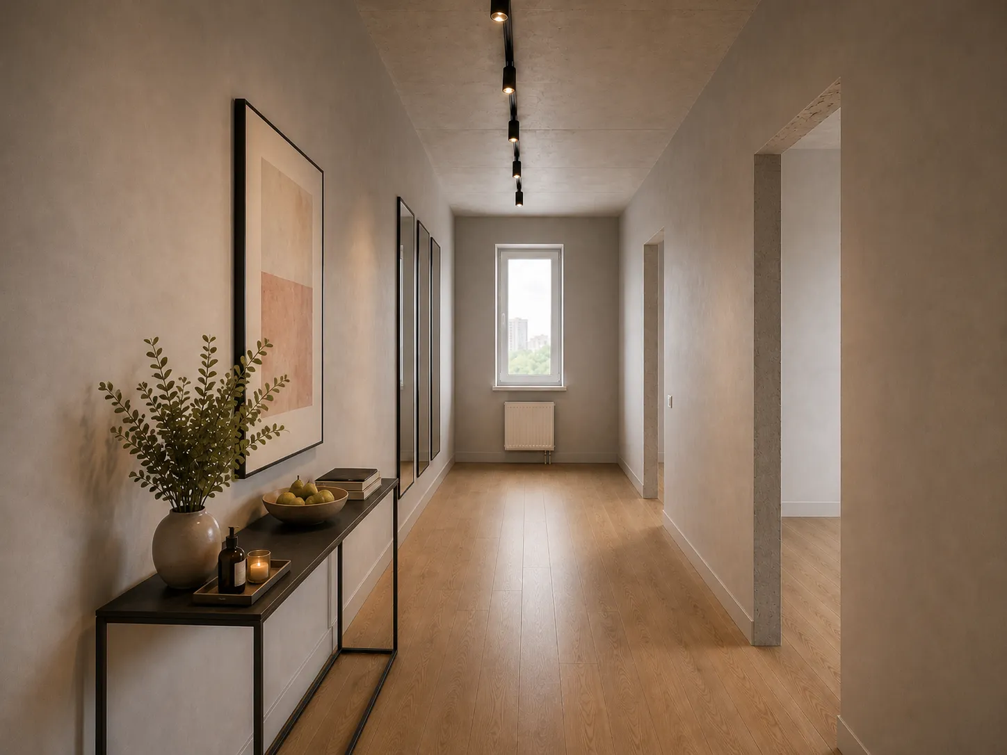 55 m² Rental Apartment Interior in Podgorica — After