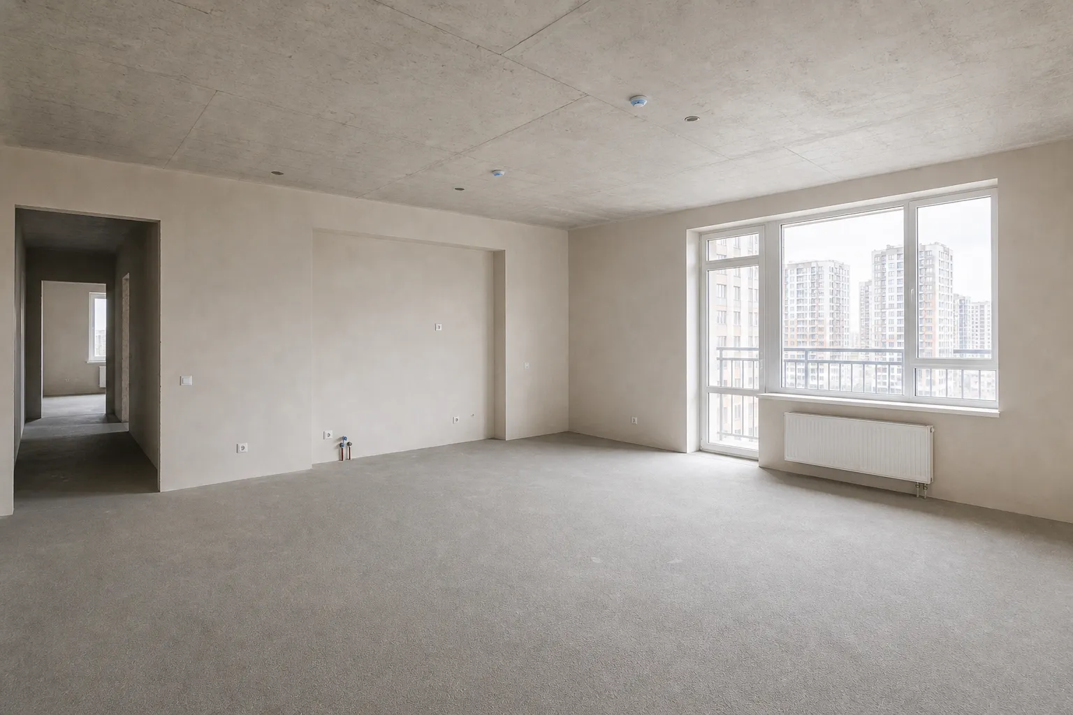 Дизайн квартиры 90 м² в Будве — До