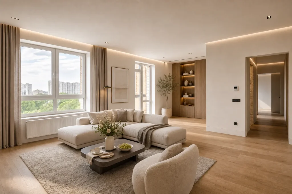 Dizajn stana 52 m² u Baru — Poslije