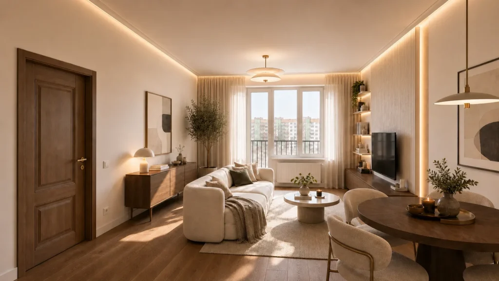 Dizajn stana 78 m² u Baru — Poslije