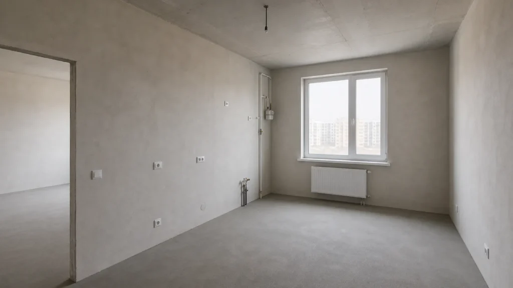 120 m² House Interior in Budva — Before