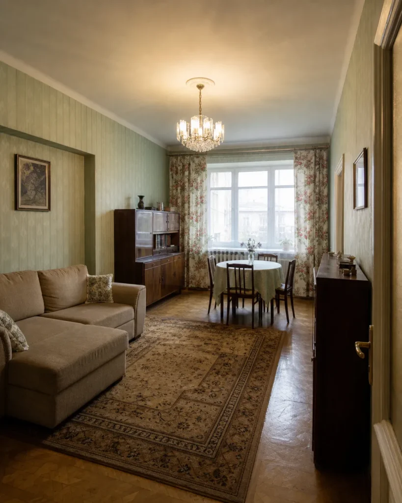 160 m² Villa Interior in Budva — Before