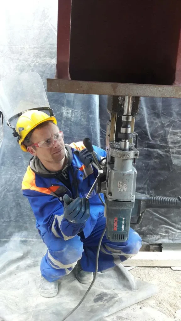 Metal structure repair — Budva