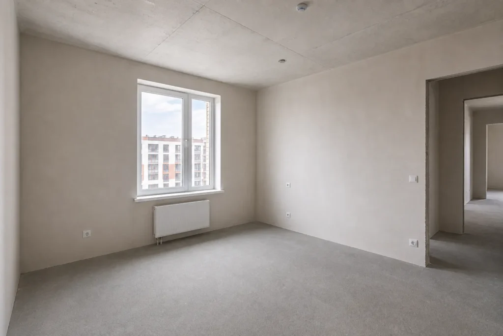 42 m² Rental Studio Interior in Budva — Before