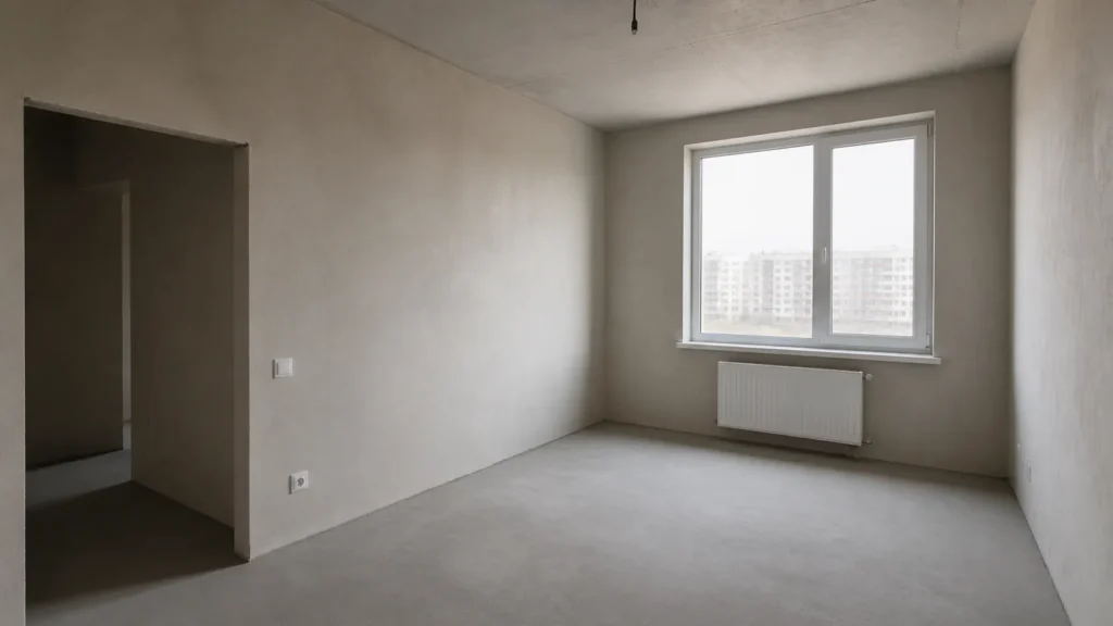 110 m² House Interior in Podgorica — Before