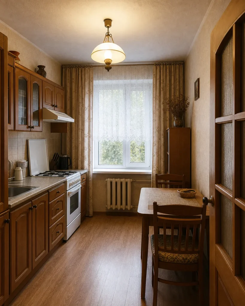 Дизайн квартиры 85 м² в Подгорице — До