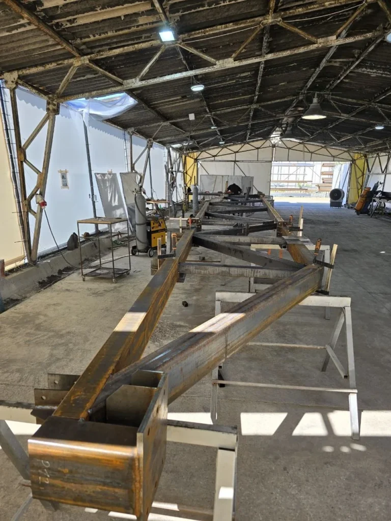 Metal structure repair — Budva