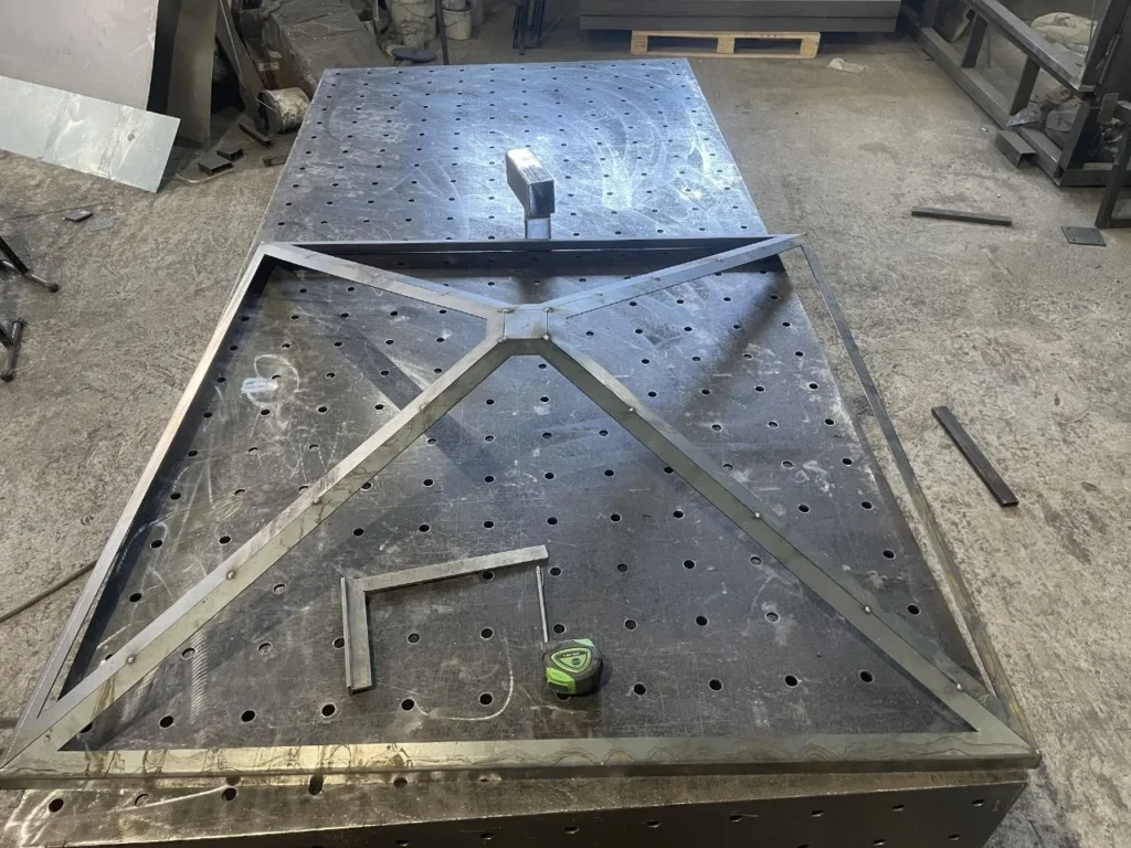 Metal structure repair — Budva