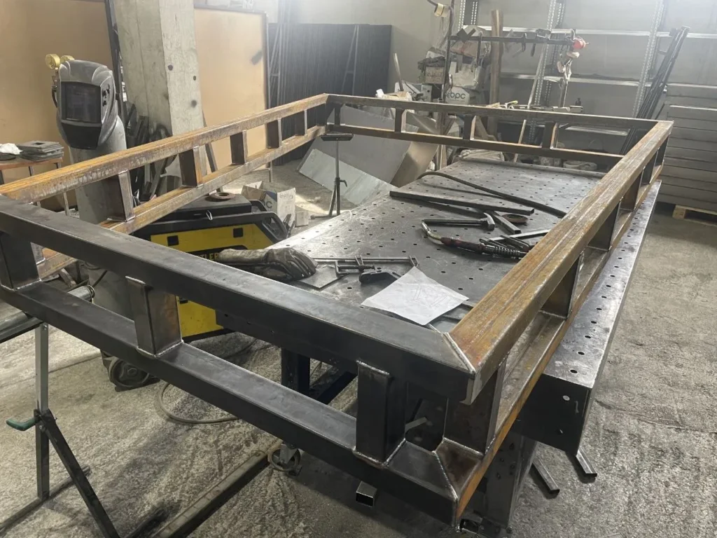 Metal structure repair — Budva